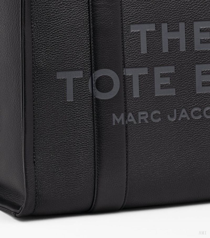 Marc Jacobs | The Leather Large Tote Bag - Black