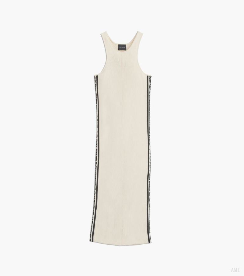 Marc Jacobs | The Logo Racer Dress - Ivory/Black