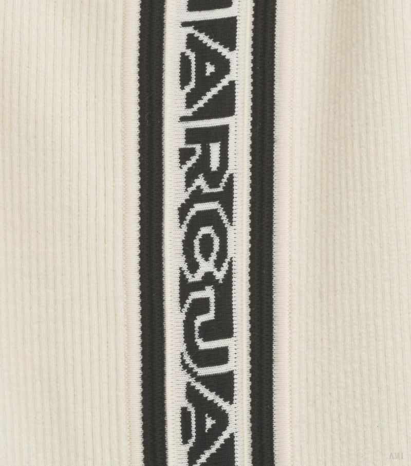 Marc Jacobs | The Logo Racer Dress - Ivory/Black