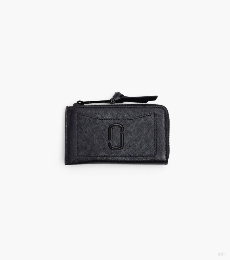 Marc Jacobs | The Utility Snapshot Dtm Top Zip Multi Wallet - Black