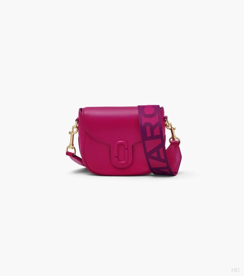 Marc Jacobs | The J Marc Small Saddle Bag - Lipstick Pink - Click Image to Close