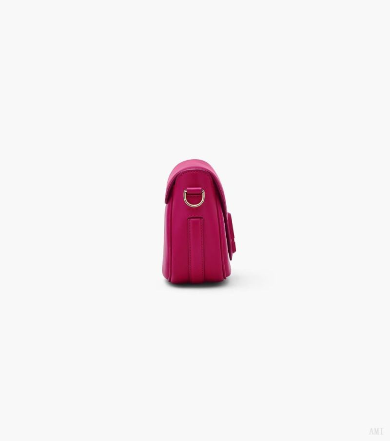 Marc Jacobs | The J Marc Small Saddle Bag - Lipstick Pink