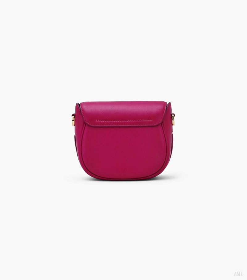 Marc Jacobs | The J Marc Small Saddle Bag - Lipstick Pink