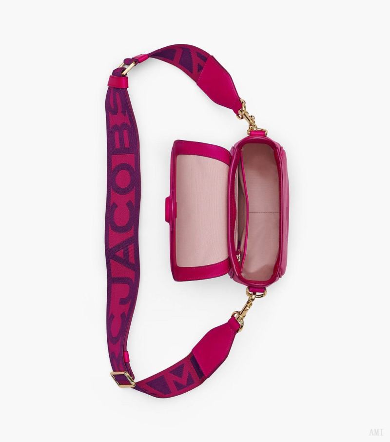 Marc Jacobs | The J Marc Small Saddle Bag - Lipstick Pink