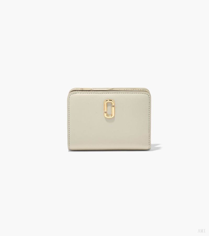 Marc Jacobs | The J Marc Mini Compact Wallet - Cloud White - Click Image to Close