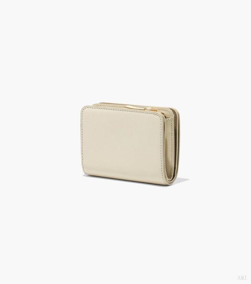 Marc Jacobs | The J Marc Mini Compact Wallet - Cloud White