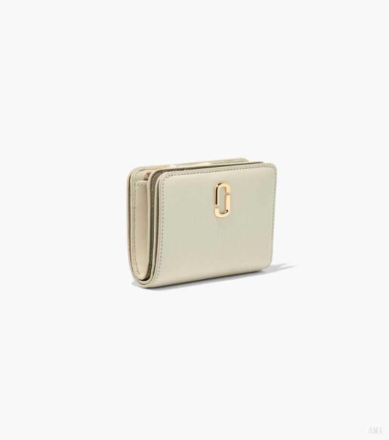 Marc Jacobs | The J Marc Mini Compact Wallet - Cloud White