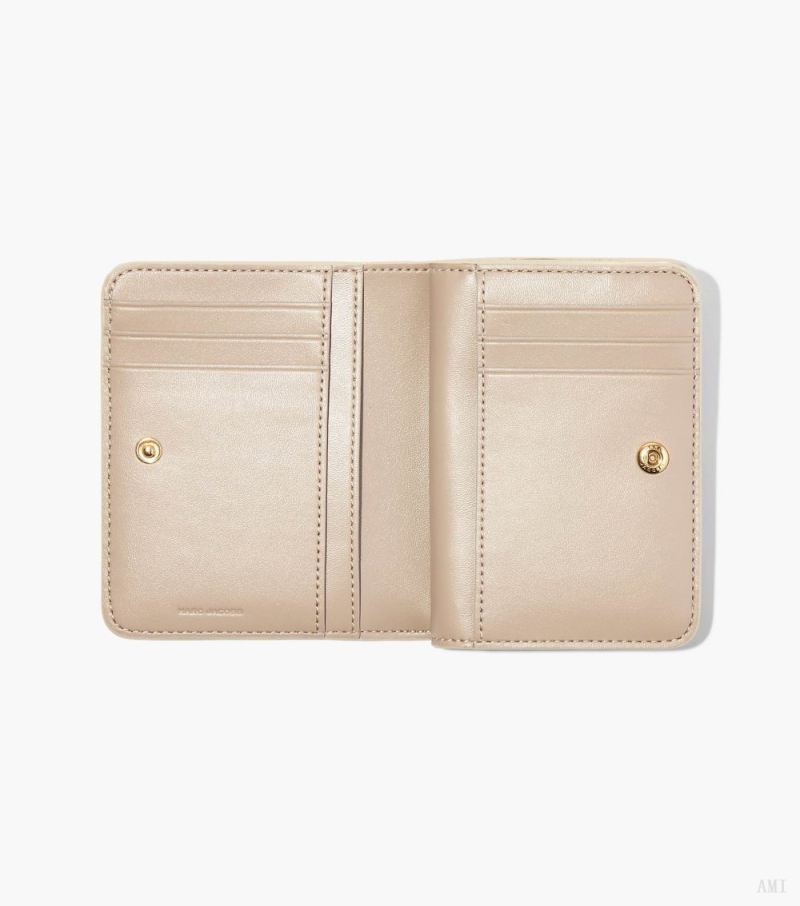 Marc Jacobs | The J Marc Mini Compact Wallet - Cloud White