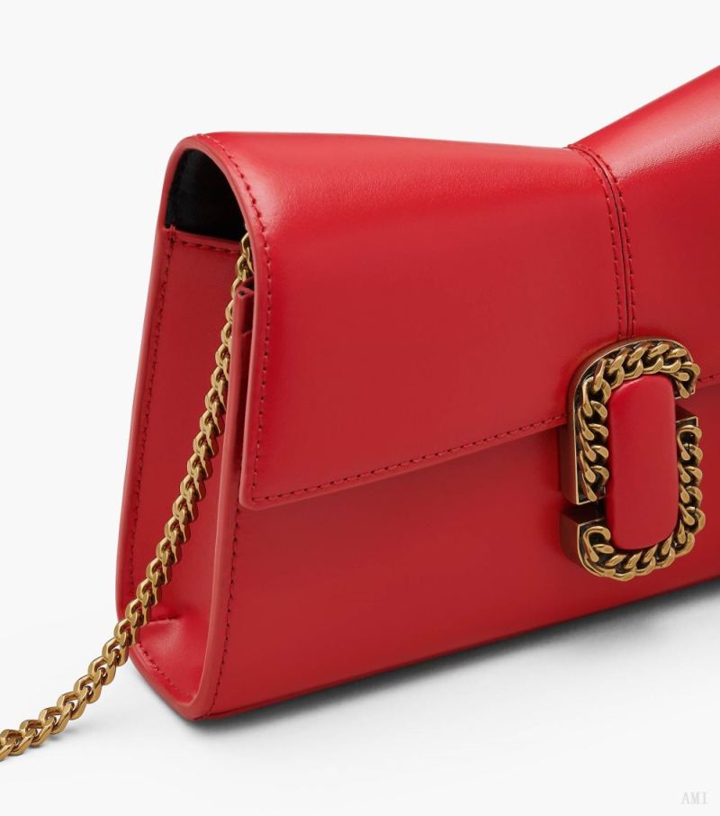 Marc Jacobs | The St. Marc Chain Wallet - True Red