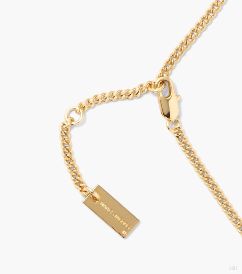 Marc Jacobs | The Tote Bag Necklace - Light Antique Gold