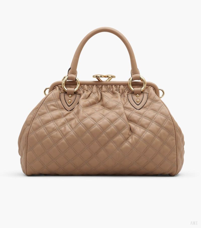 Marc Jacobs | Re-Edition Quilted Leather Stam Bag - Camel