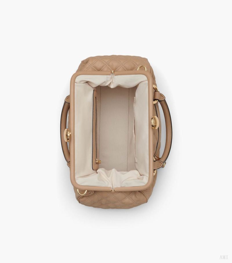 Marc Jacobs | Re-Edition Quilted Leather Stam Bag - Camel