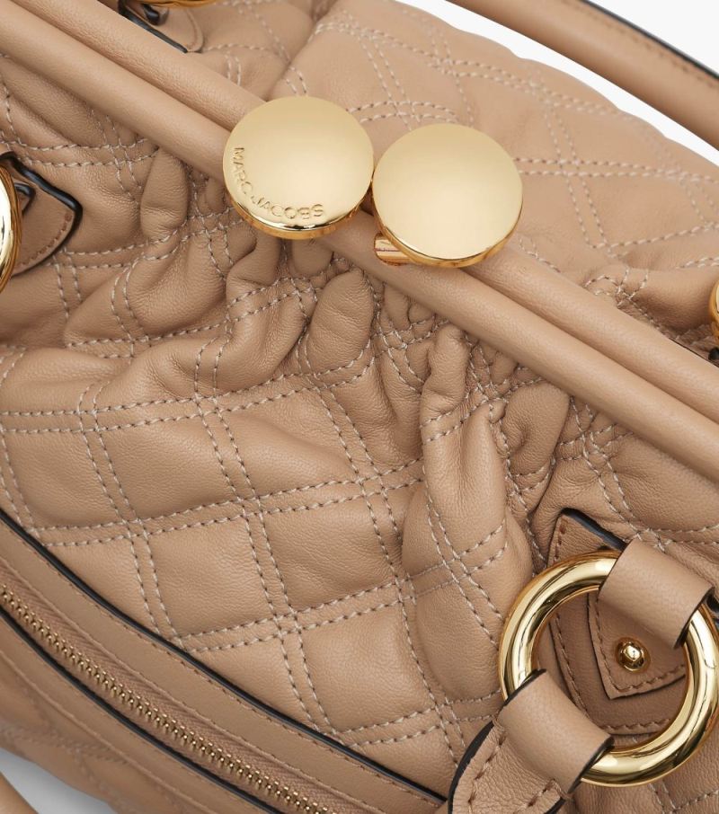 Marc Jacobs | Re-Edition Quilted Leather Stam Bag - Camel