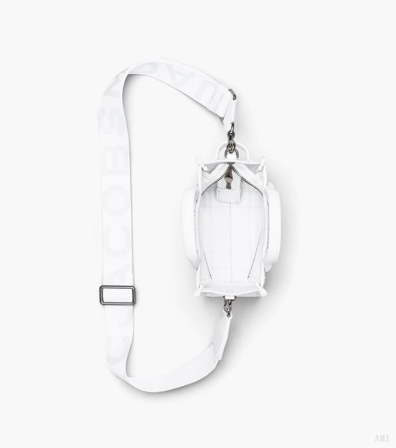 Marc Jacobs | The Crystal Canvas Mini Tote Bag - White Crystal