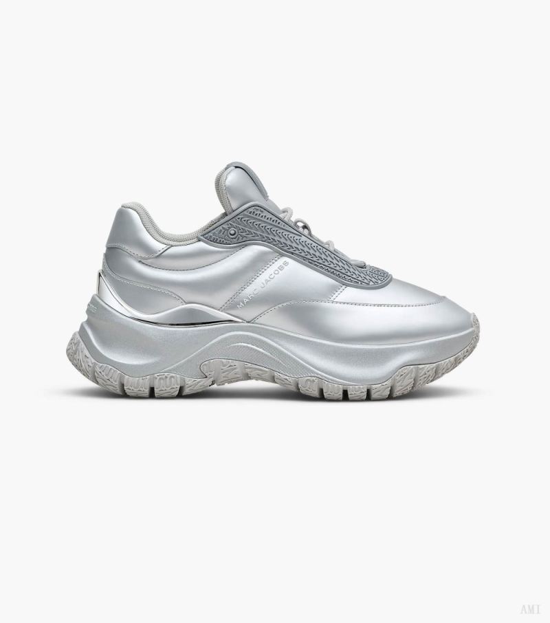 Marc Jacobs | The Metallic Lazy Runner - Silver