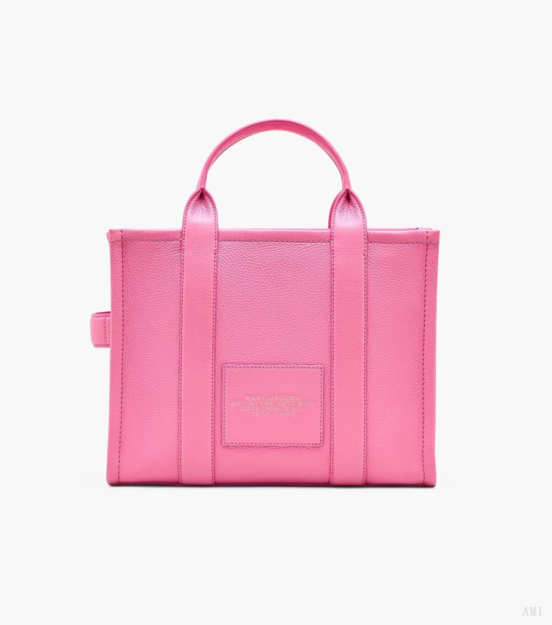 Marc Jacobs | The Leather Medium Tote Bag - Petal Pink