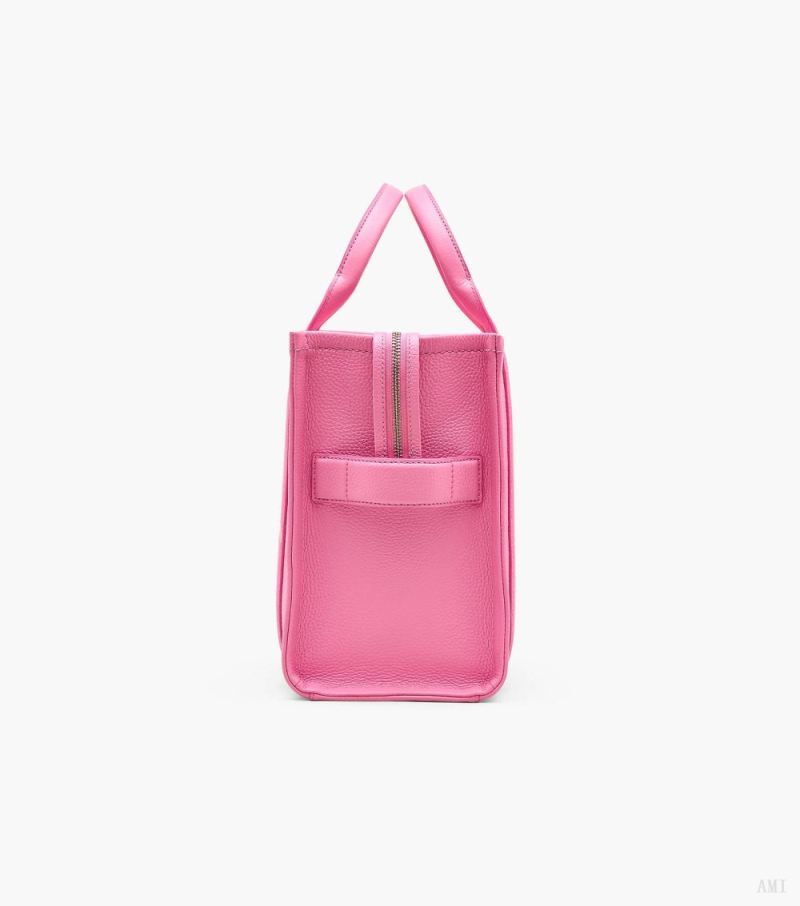 Marc Jacobs | The Leather Medium Tote Bag - Petal Pink