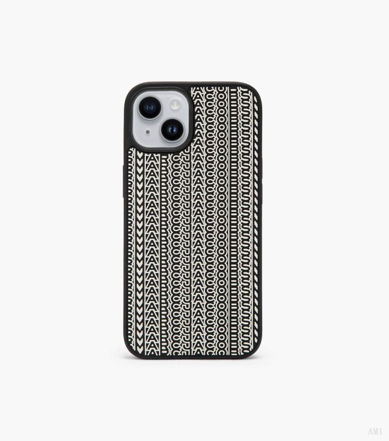 Marc Jacobs | The Monogram Iphone 14 3D Case - Black/White