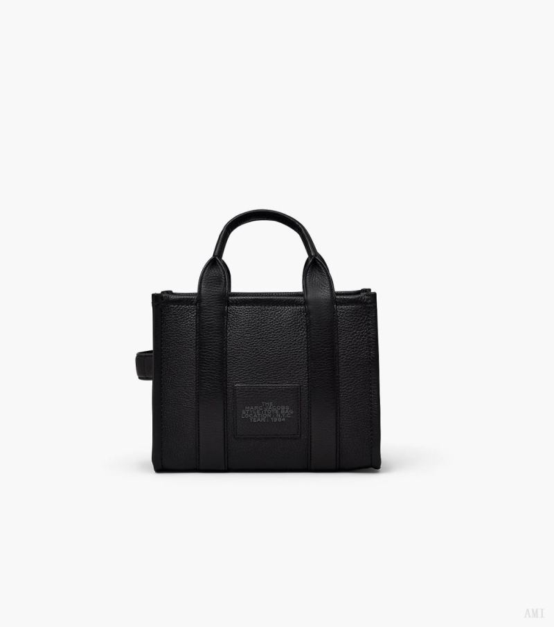 Marc Jacobs | The Leather Small Tote Bag - Black