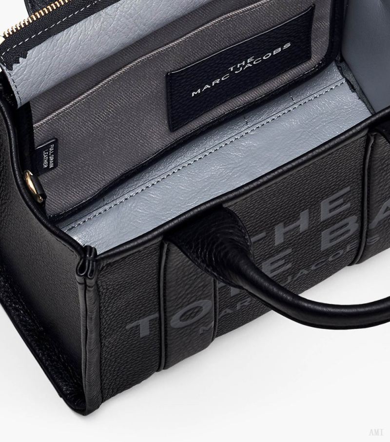 Marc Jacobs | The Leather Small Tote Bag - Black