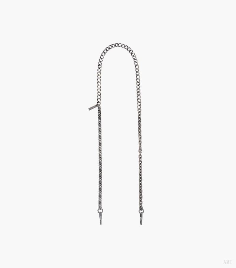 Marc Jacobs | The Chain Strap | The Marc Jacobs | Official Site - Gunmetal