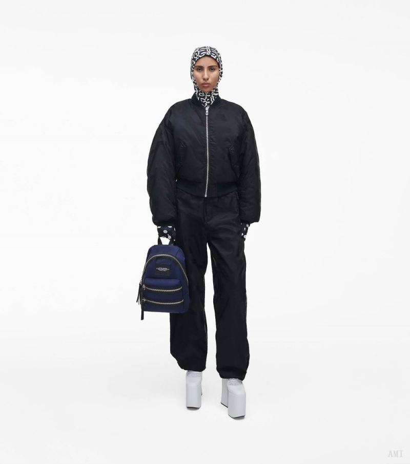 Marc Jacobs | The Biker Nylon Medium Backpack - Midnight Blue