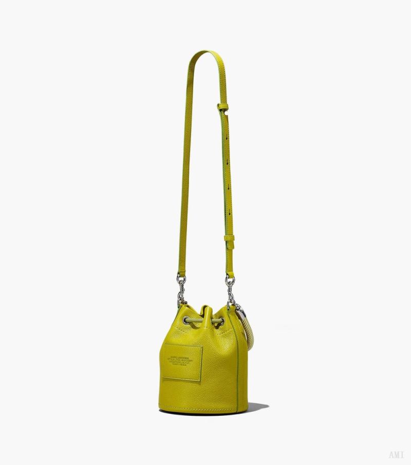 Marc Jacobs | The Leather Bucket Bag - Citronelle