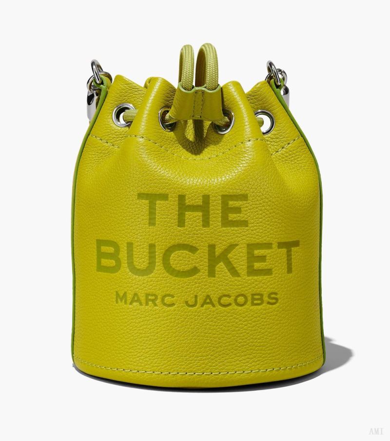 Marc Jacobs | The Leather Bucket Bag - Citronelle