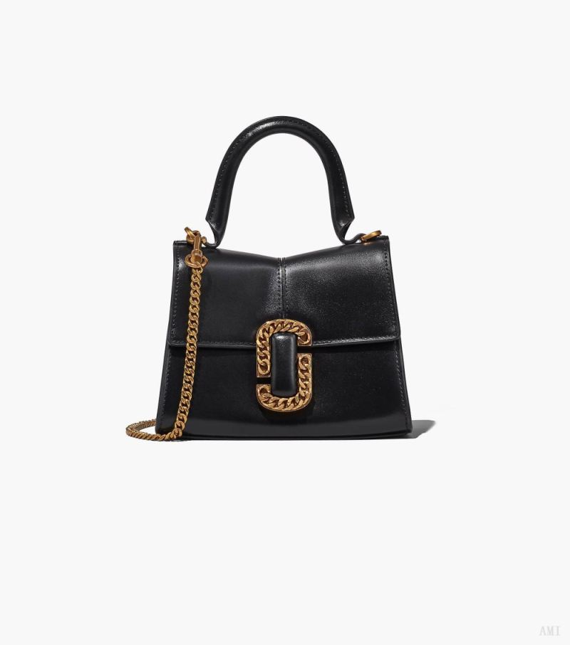 Marc Jacobs | The St. Marc Mini Top Handle - Black - Click Image to Close