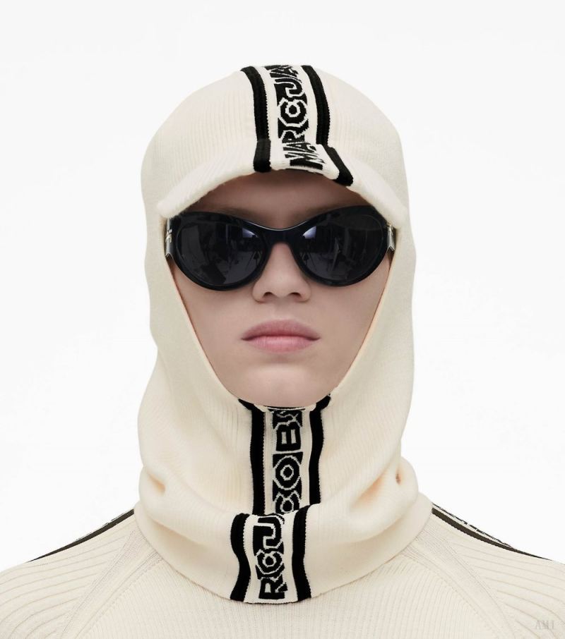 Marc Jacobs | The Brimmed Balaclava - Ivory/Black