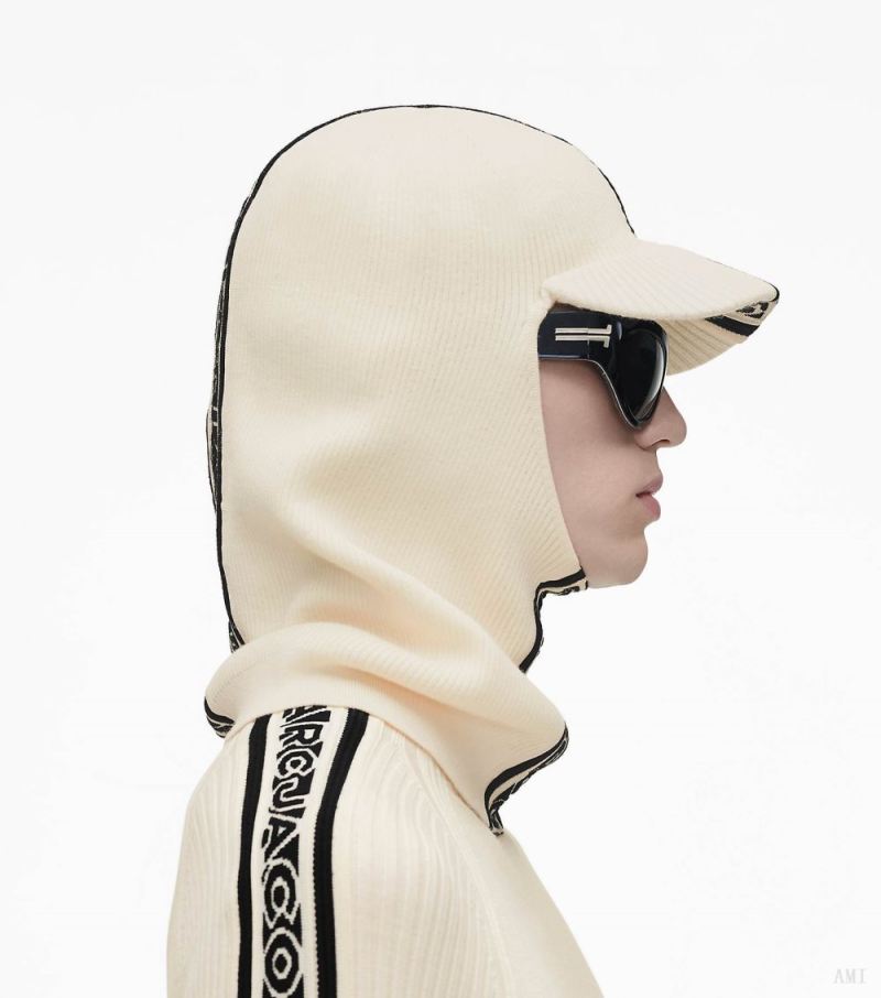 Marc Jacobs | The Brimmed Balaclava - Ivory/Black