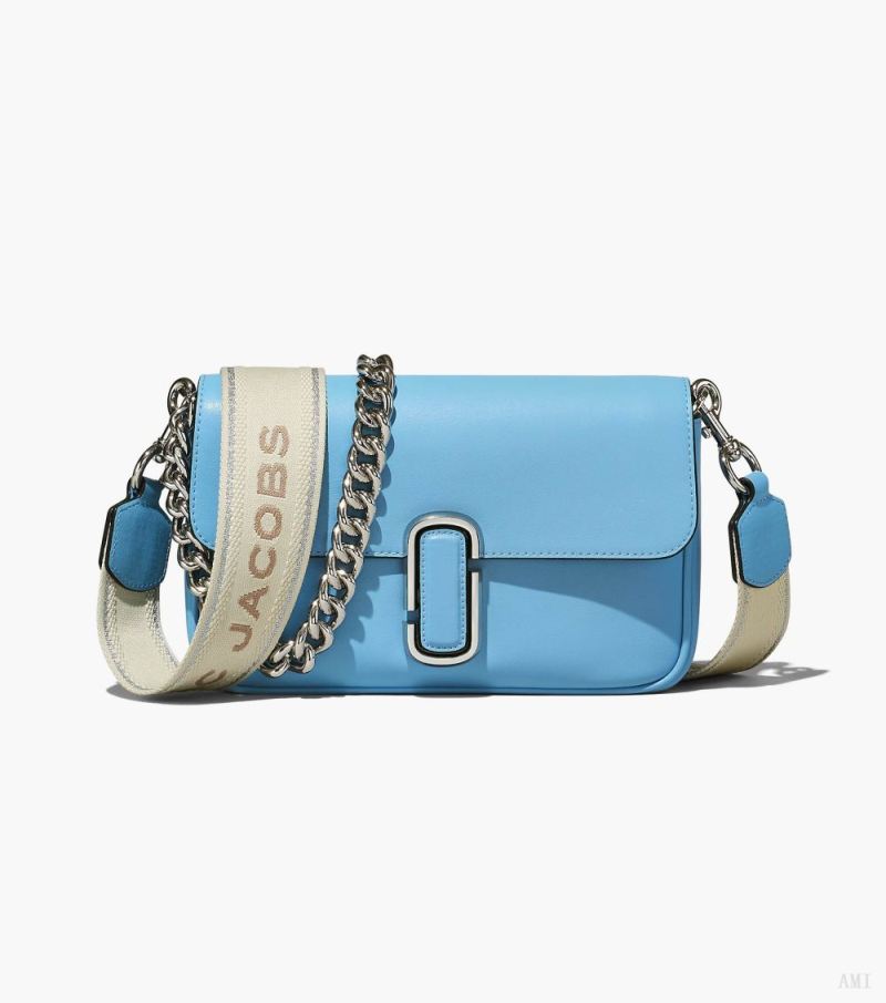 Marc Jacobs | The J Marc Soft Shoulder Bag - Air Blue - Click Image to Close