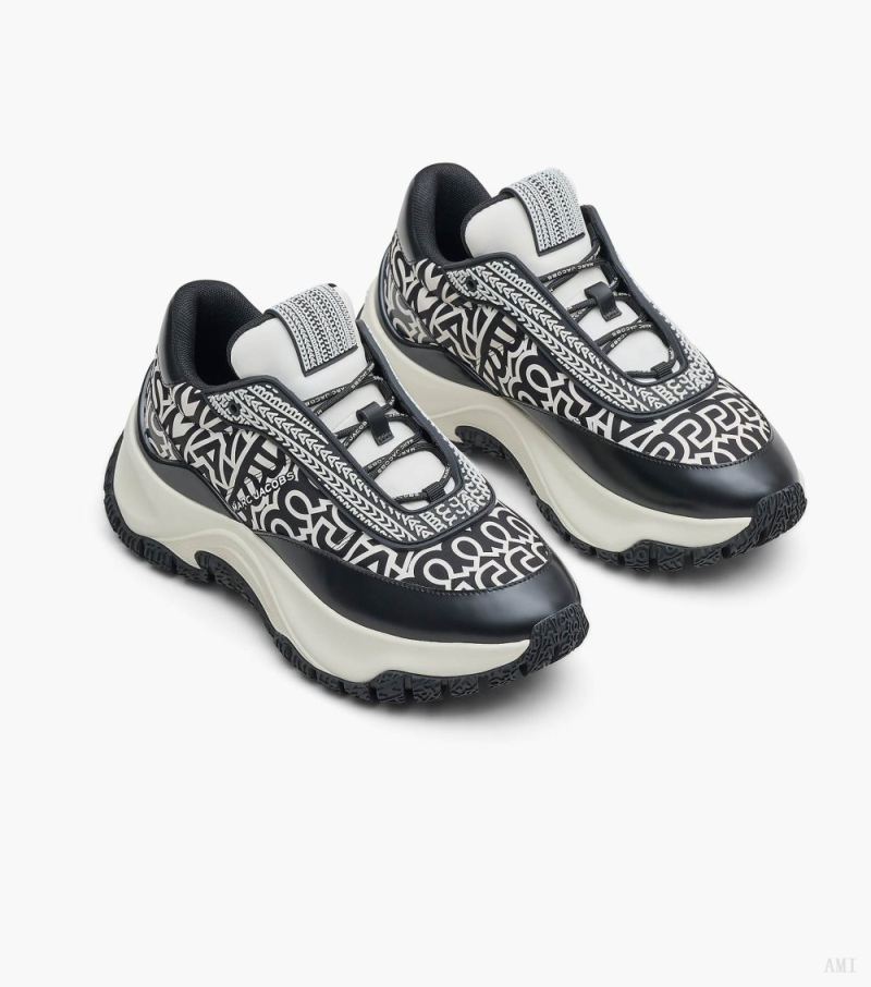 Marc Jacobs | The Monogram Lazy Runner - Black/White