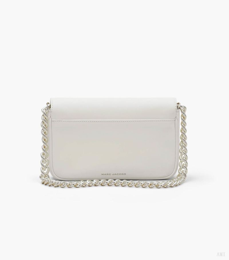 Marc Jacobs | The J Marc Soft Shoulder Bag - White/Silver