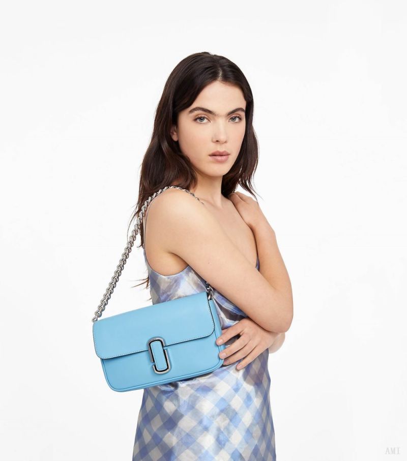 Marc Jacobs | The J Marc Soft Shoulder Bag - Air Blue