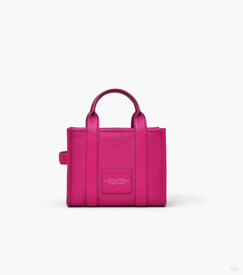 Marc Jacobs | The Leather Small Tote Bag - Lipstick Pink