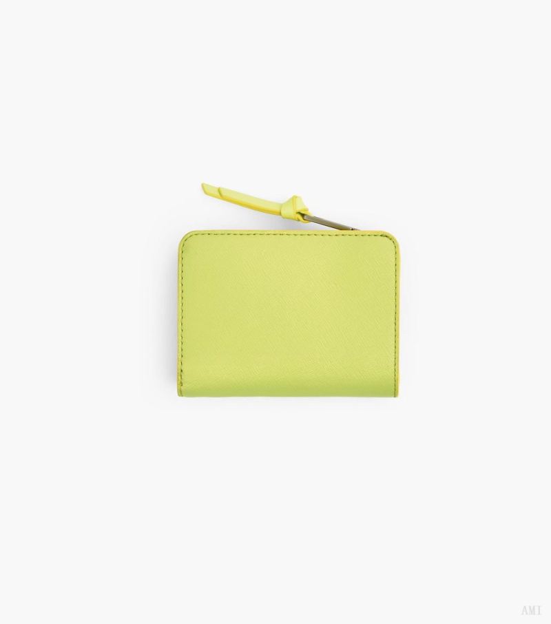 Marc Jacobs | The Utility Snapshot Mini Compact Wallet - Limoncello