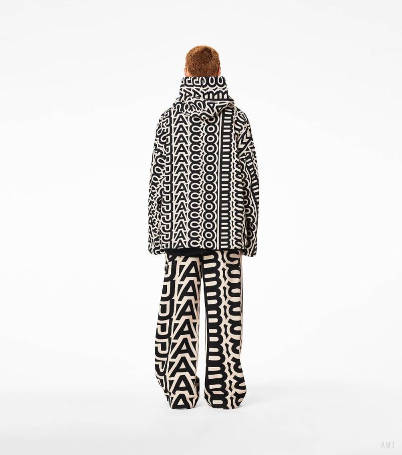 Marc Jacobs | The Monogram Oversized Hoodie - Black/Ivory