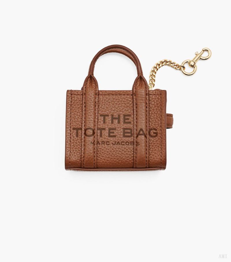 Marc Jacobs | The Nano Tote Bag Charm - Argan Oil - Click Image to Close