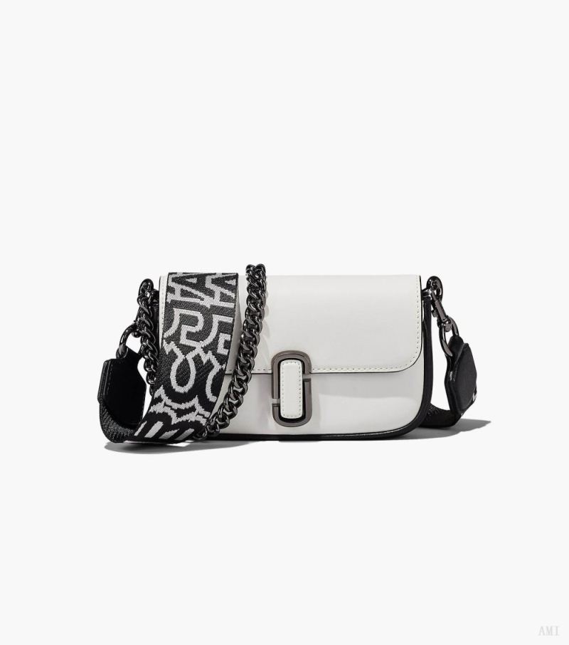 Marc Jacobs | The Bi-Color J Marc Mini Bag - Black/White