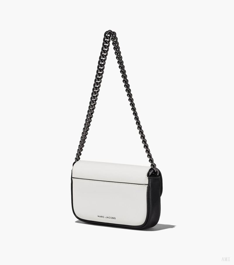 Marc Jacobs | The Bi-Color J Marc Mini Bag - Black/White