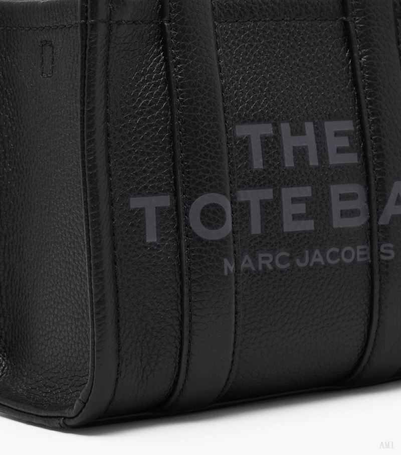 Marc Jacobs | The Leather Mini Tote Bag - Black