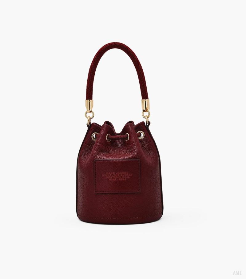 Marc Jacobs | The Leather Bucket Bag - Cherry