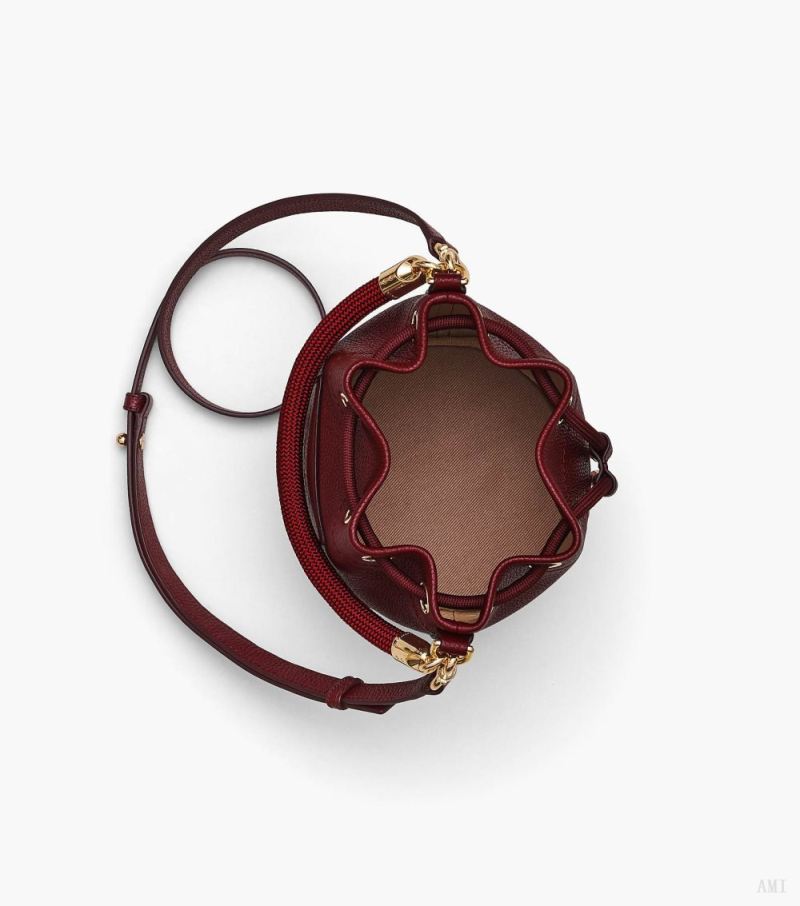 Marc Jacobs | The Leather Bucket Bag - Cherry