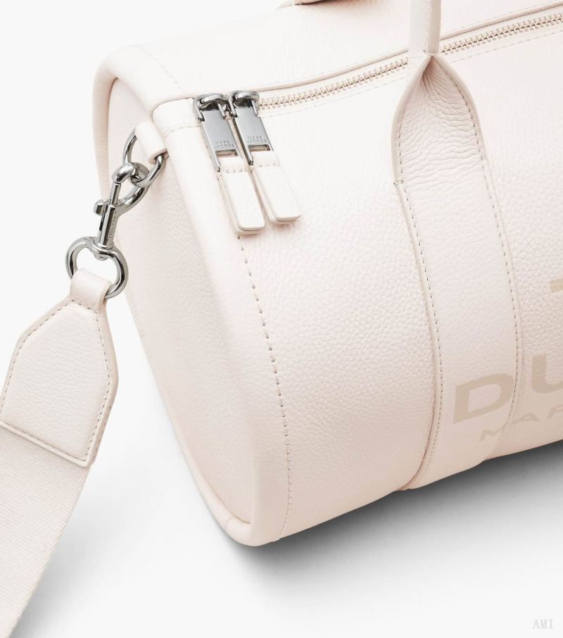 Marc Jacobs | The Leather Large Duffle Bag - Cotton/Silver