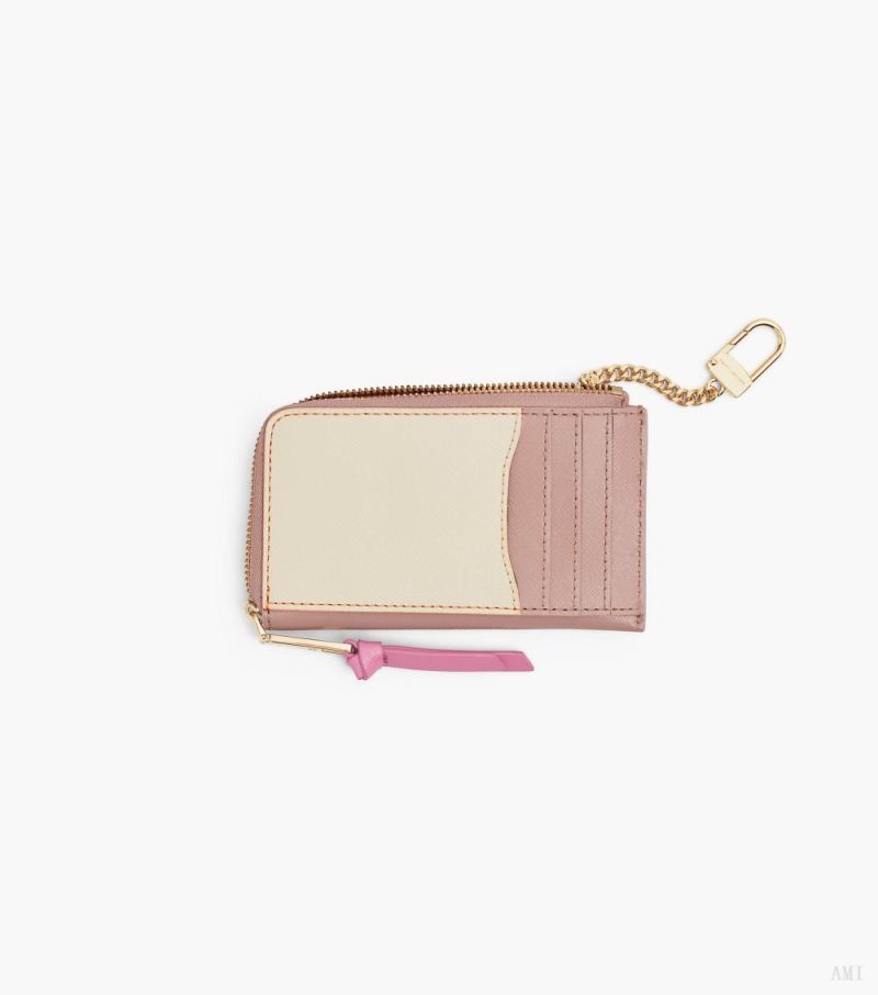 Marc Jacobs | The Utility Snapshot Top Zip Multi Wallet - Rose Multi