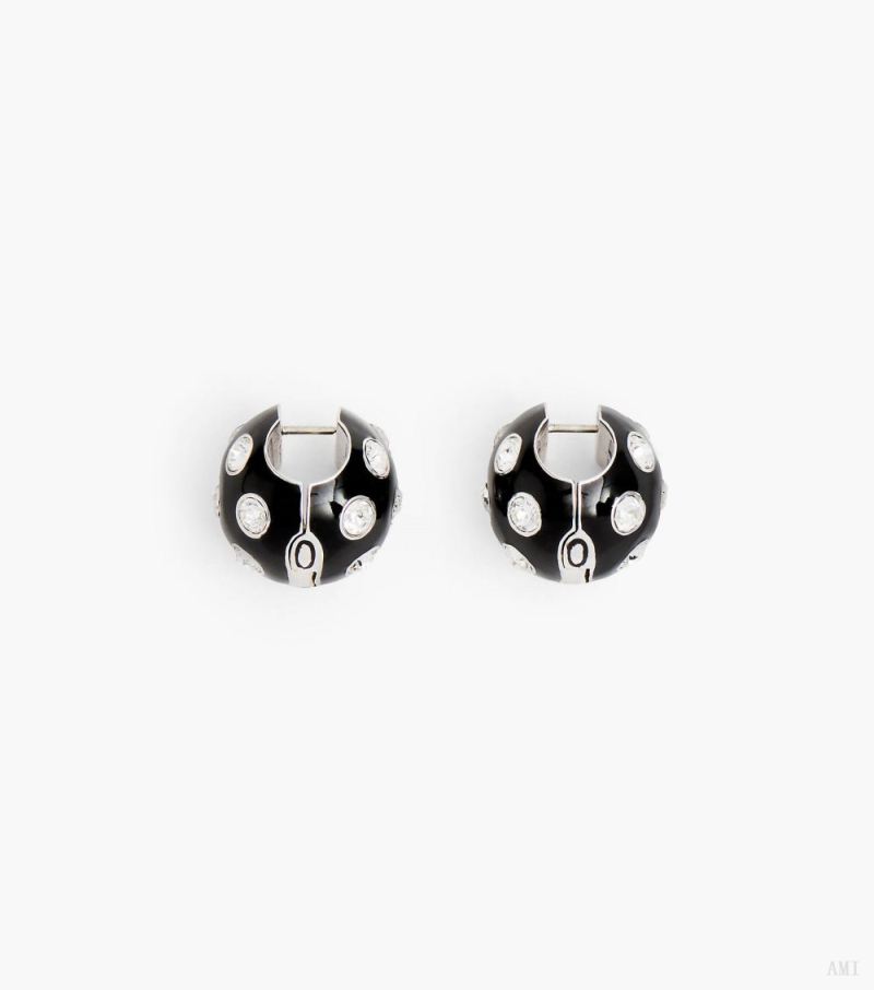 Marc Jacobs | The Spots Earrings - Crystal/Black