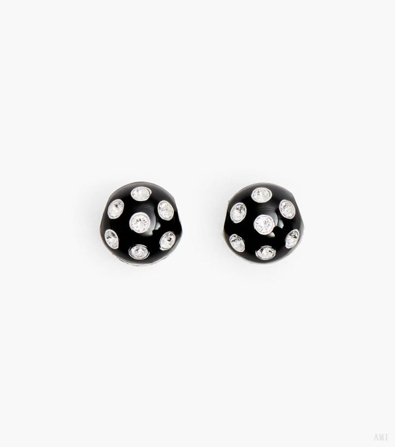 Marc Jacobs | The Spots Earrings - Crystal/Black