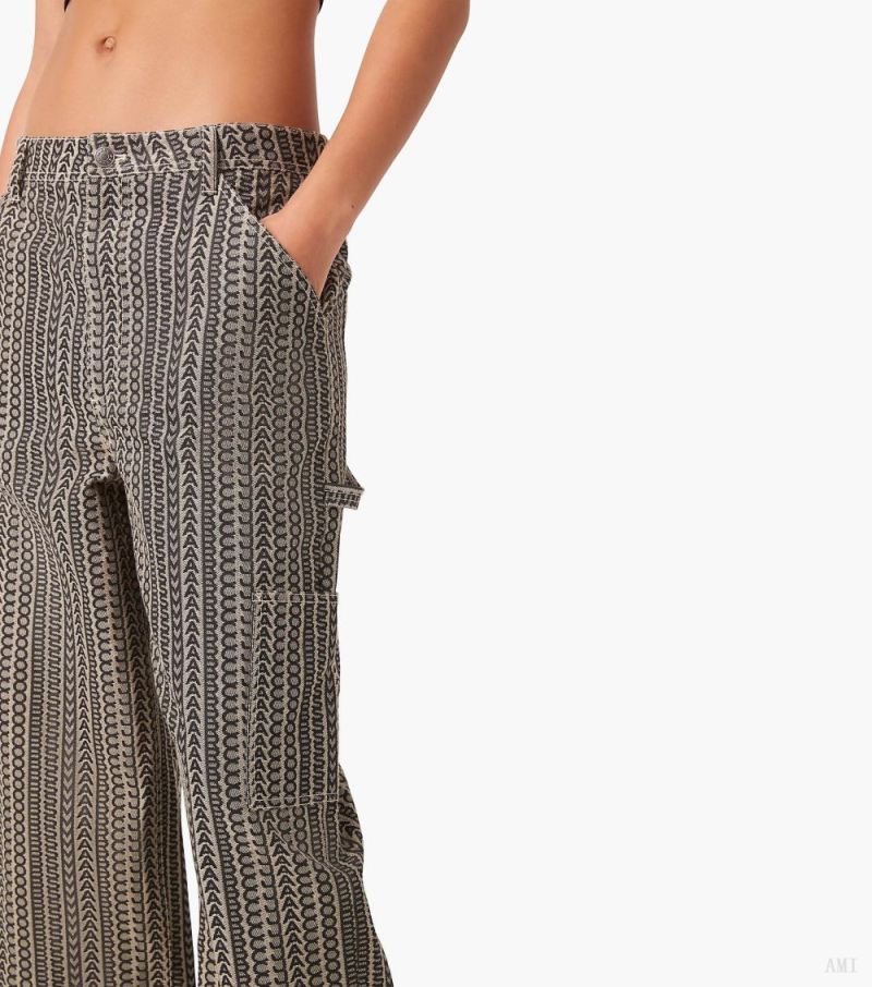 Marc Jacobs | Monogram Painters Pants - Beige Multi