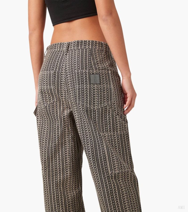 Marc Jacobs | Monogram Painters Pants - Beige Multi